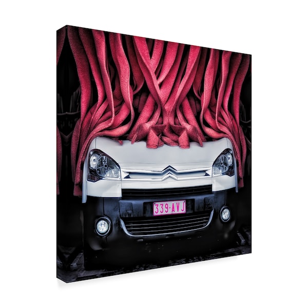 Piet Flour 'The Girls Car' Canvas Art,35x35